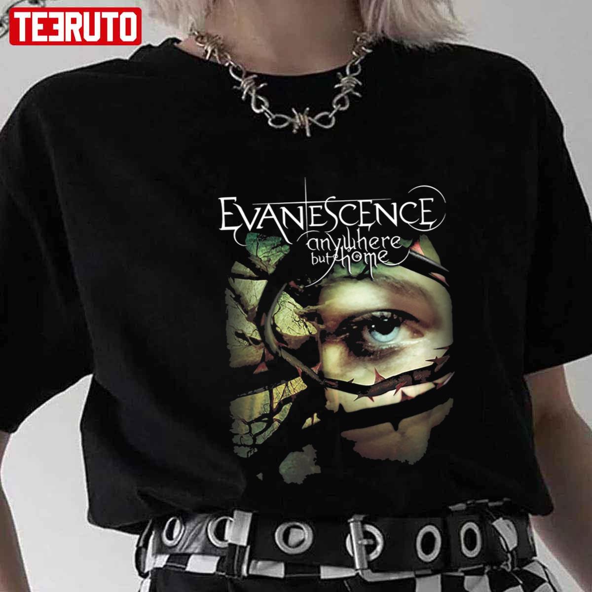 Anywhere But Home Evanescence Album Artwork Logo Unisex T Shirt