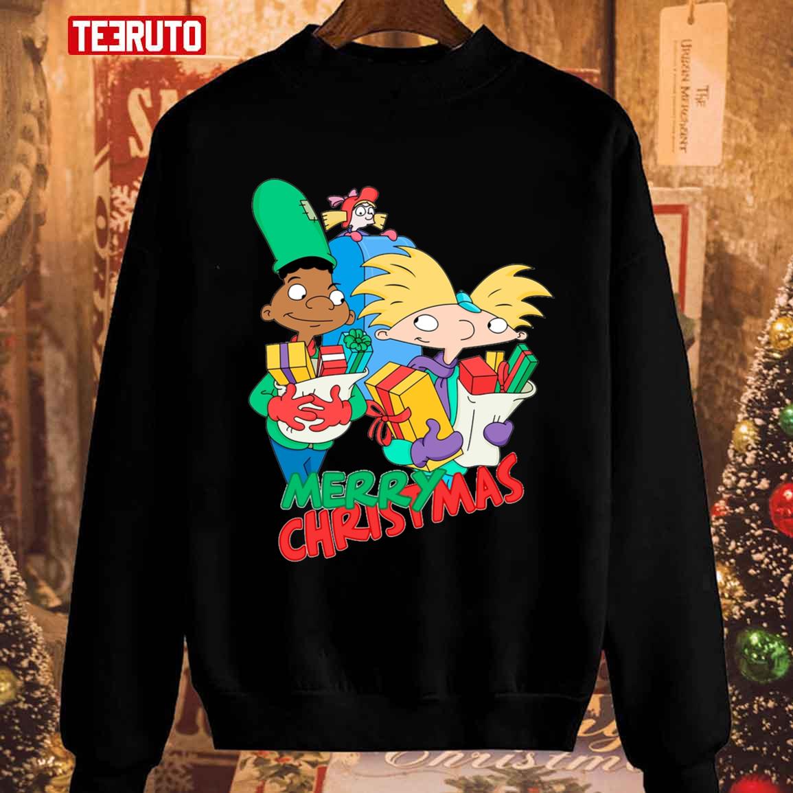 Arnold's Christmas Graphic 2O22 Unisex Sweatshirt
