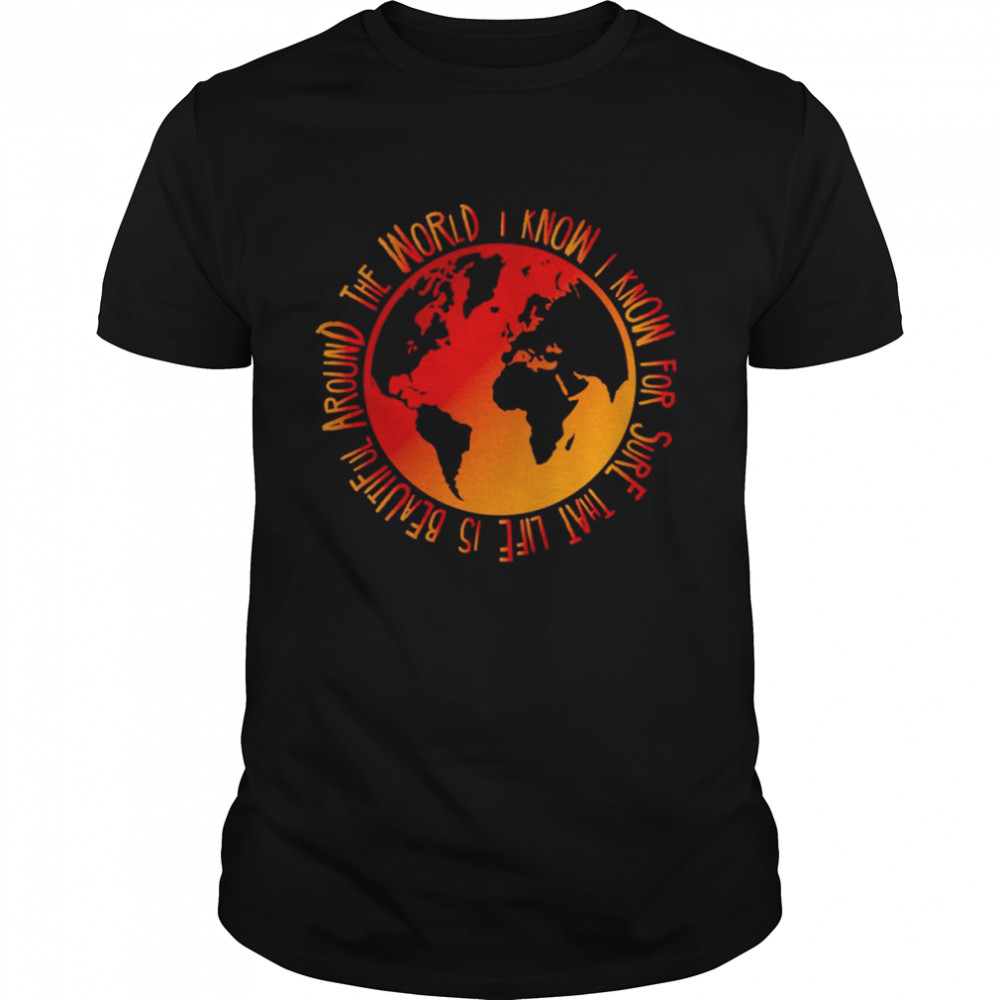 Around The World Red Hot Chill Peppers Logo Shirt
