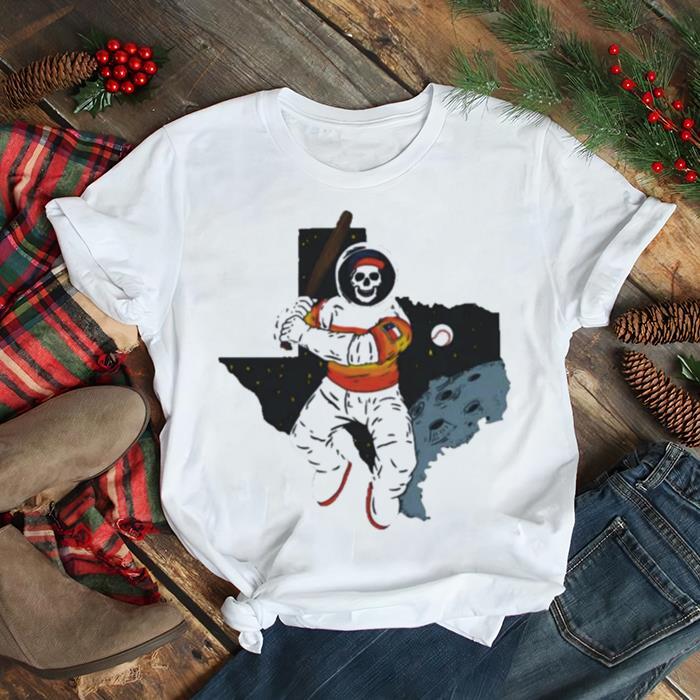 Astronaut Skeleton Houston Astros Baseball Shirt