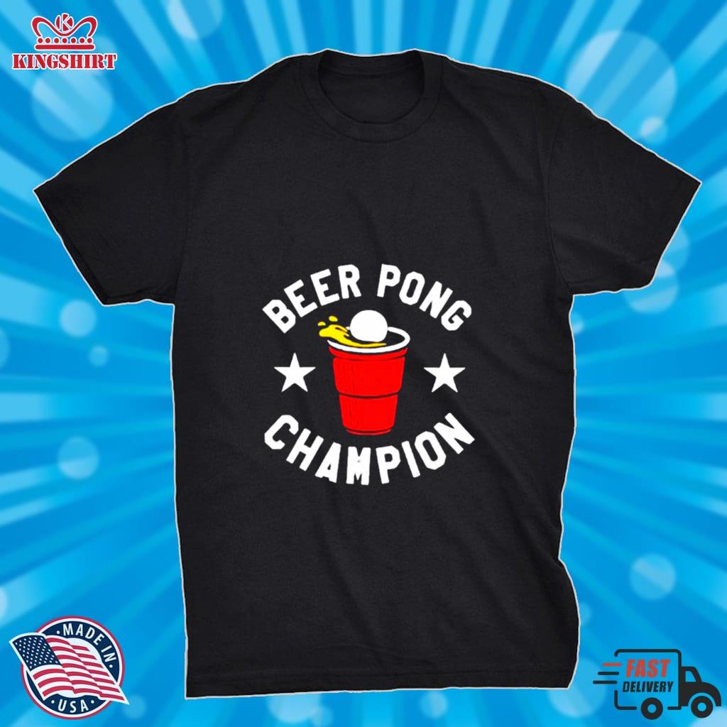Beer Pong Champion 2022 Shirt
