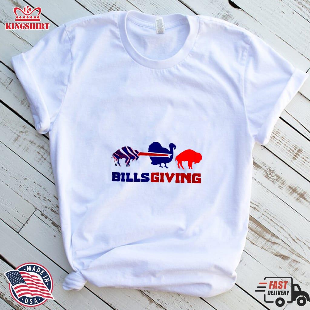 Billsgiving Chicken Football Thanksgiving Buffalo Bills Shirt