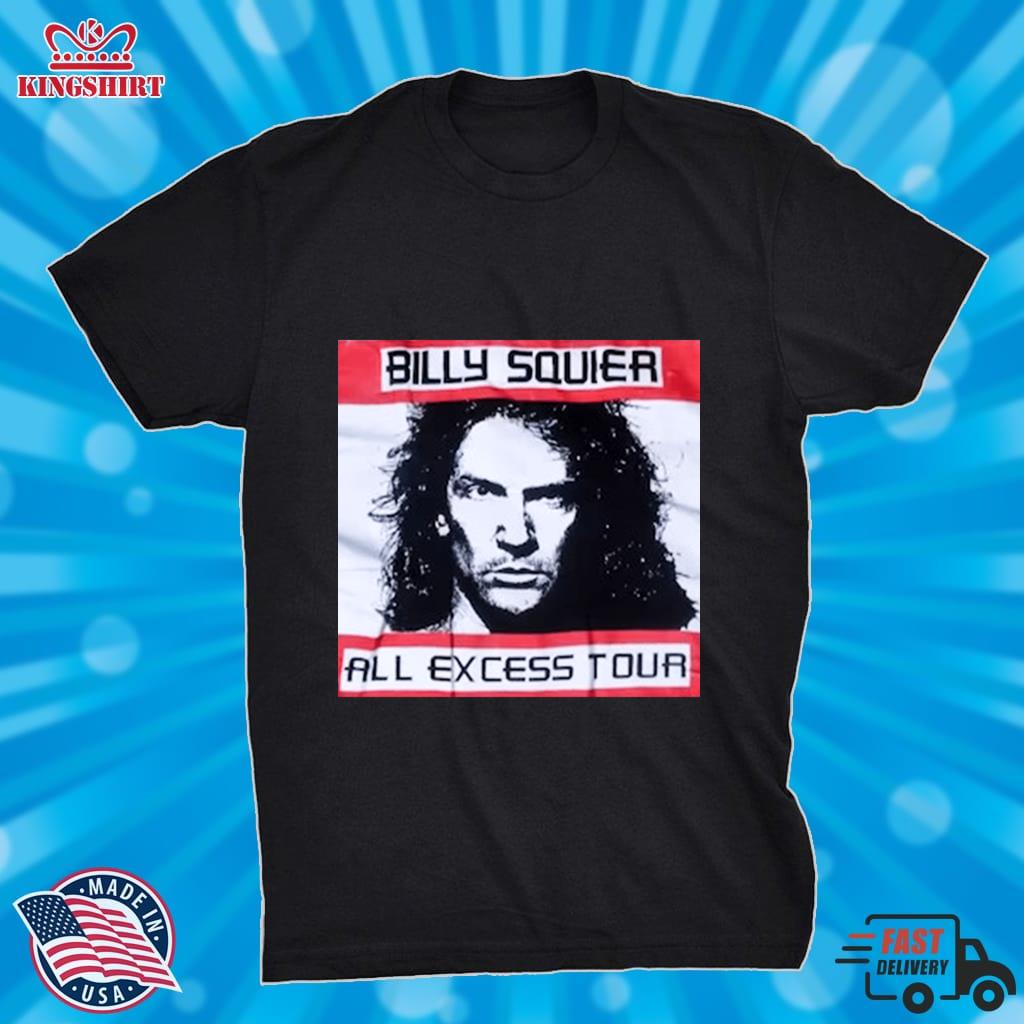 Billy Squier All Excess Tour Pullover Sweatshirt