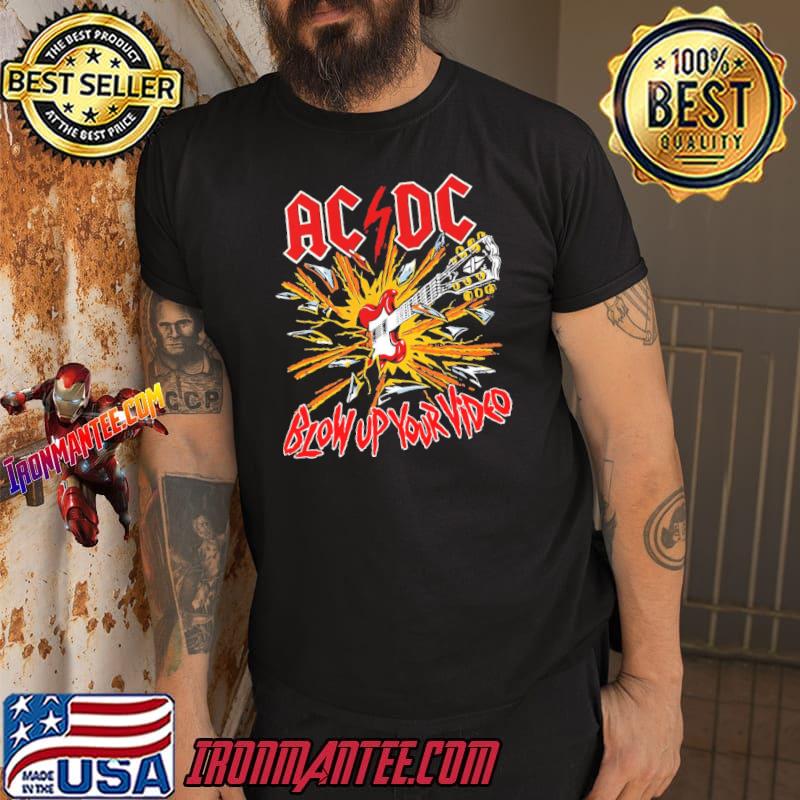 Blow Up Your Video Acdc Music Band Shirt