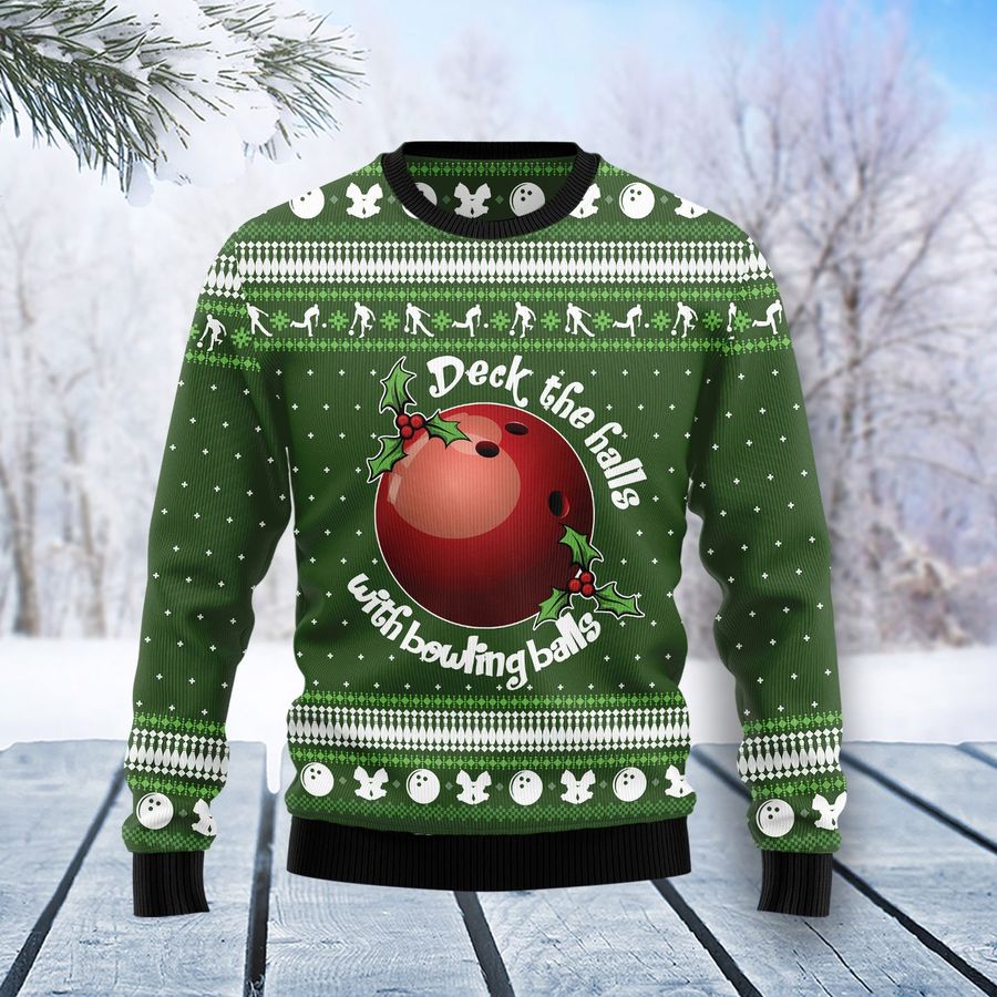 Bowling Ball Christmas T0211 Ugly Christmas Sweater