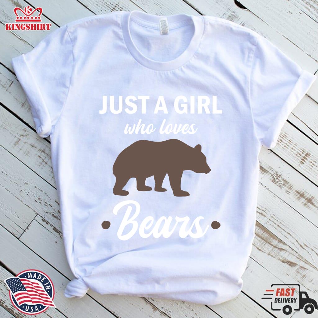 Brown Bear Forest Animal Lovers Girls Gift Pullover Sweatshirt
