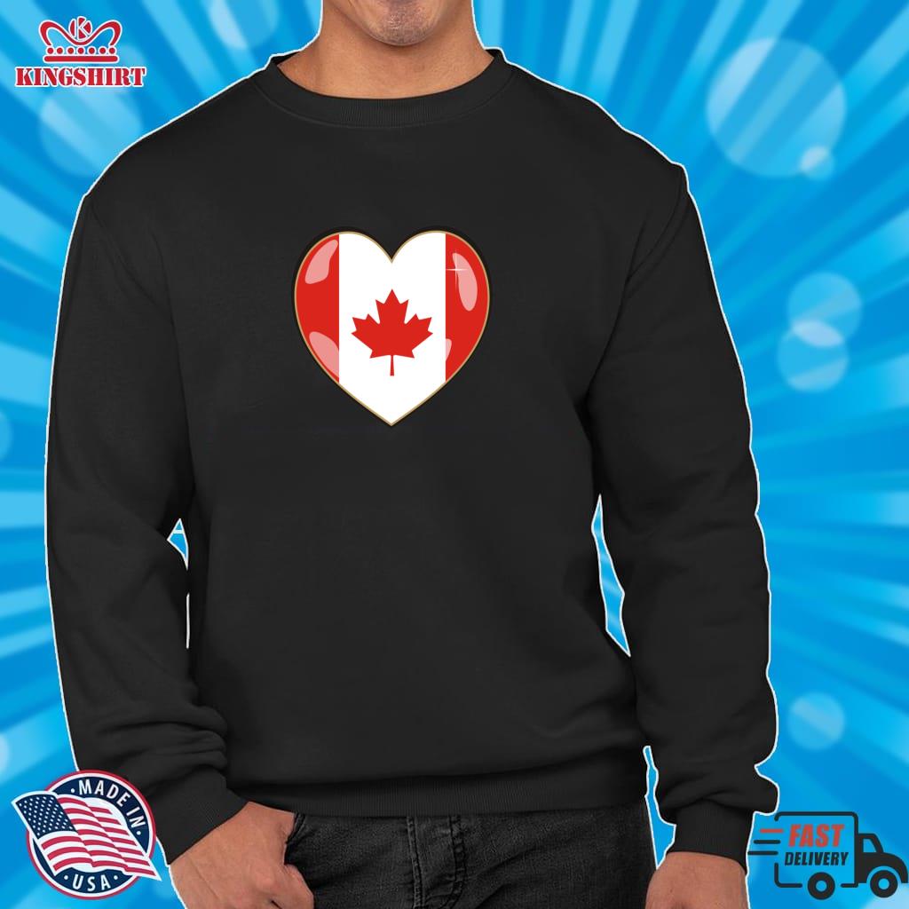 Canada Heart Lightweight Hoodie