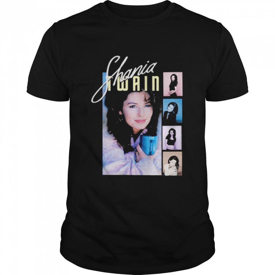 Canadian Singer Shania Twain Vintage Shirt