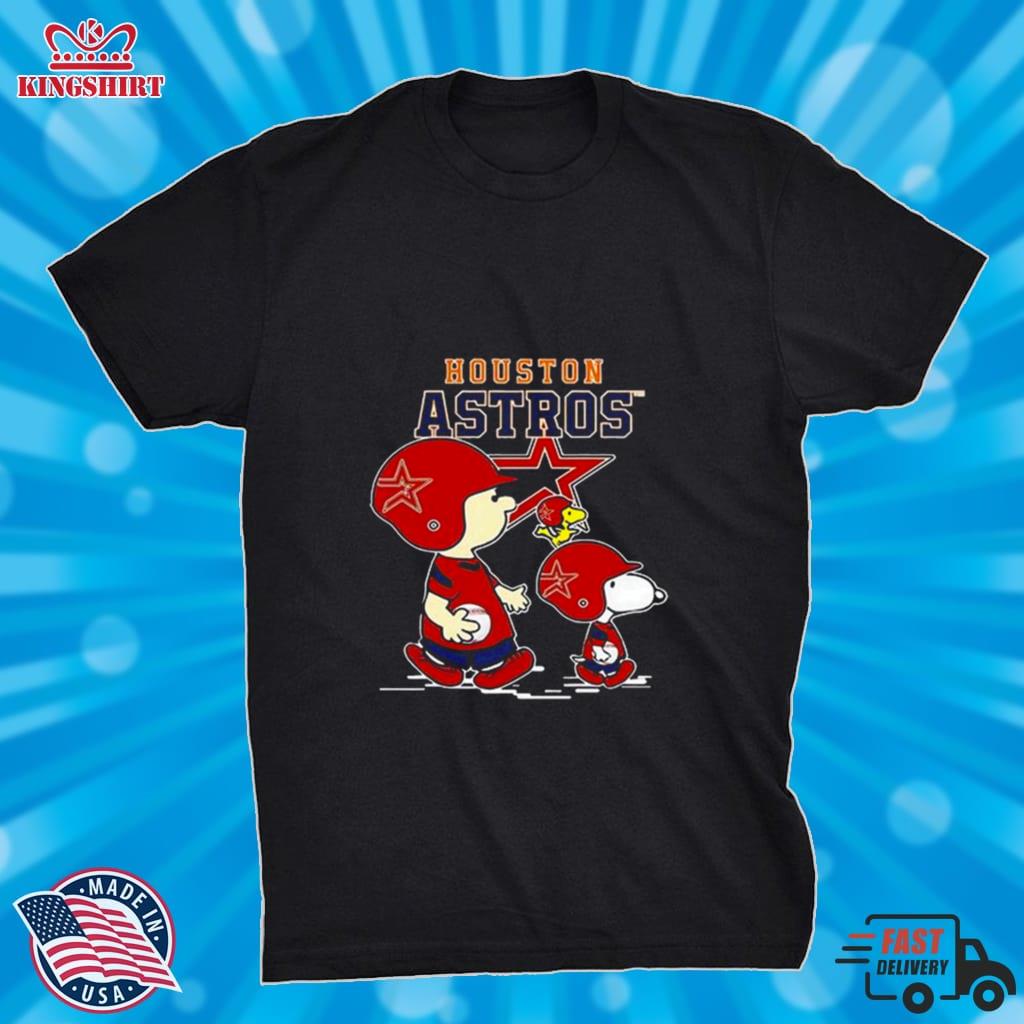 Charlie Brown And Snoopy Woodstock Houston Astros 2022 World Series Shirt