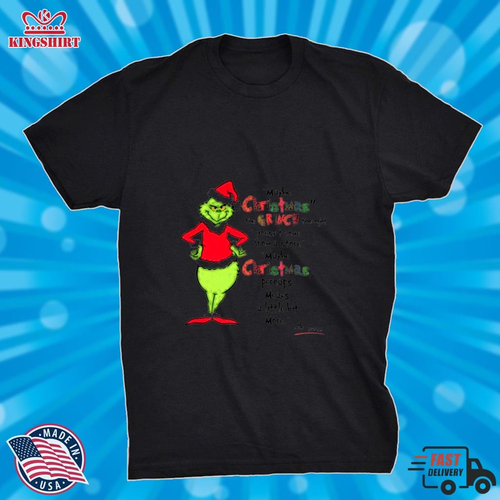 Christmas Resting Grinch Face Grinch Christmas 2022 Shirt