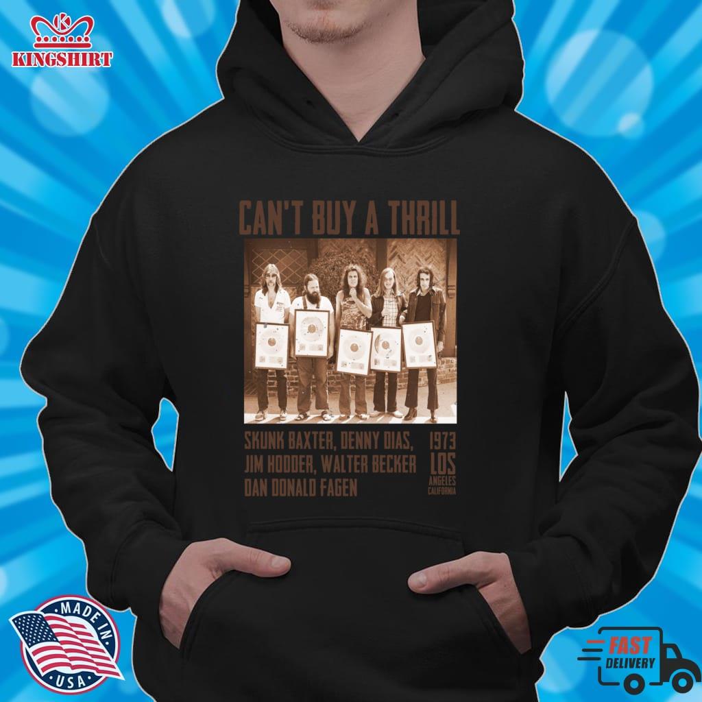 Classic Rock Band Steely Retro Photo Pullover Hoodie