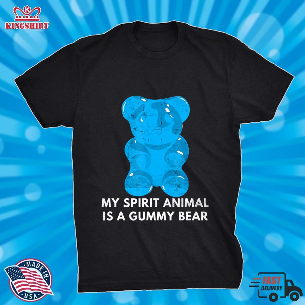 Cool Fruity Gummies Candy My Spirit Animal Is A Gummy Bear Lightweight Sweatshirt