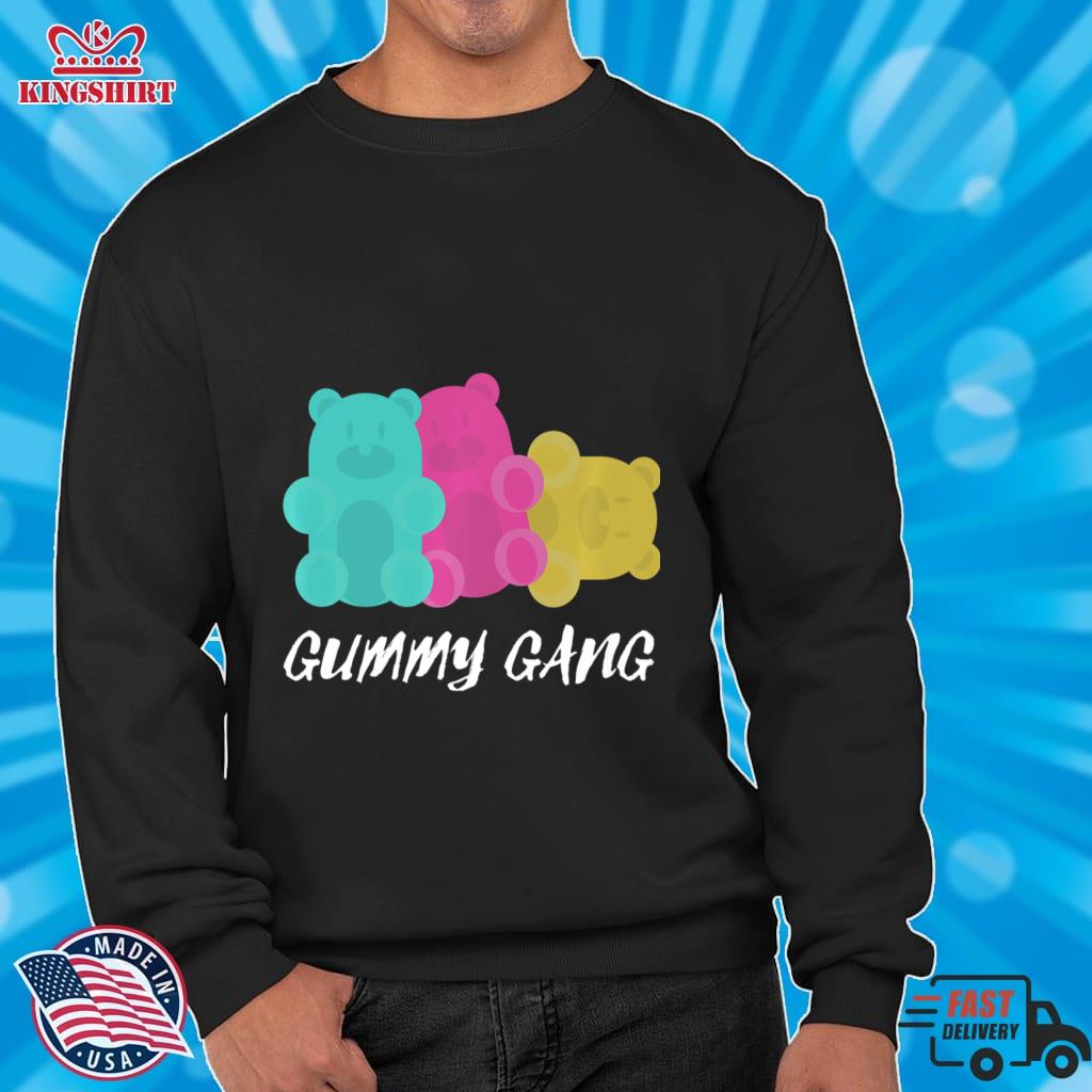 Cool Gummy Gang Sweet Lovers Candy Bear Pullover Hoodie