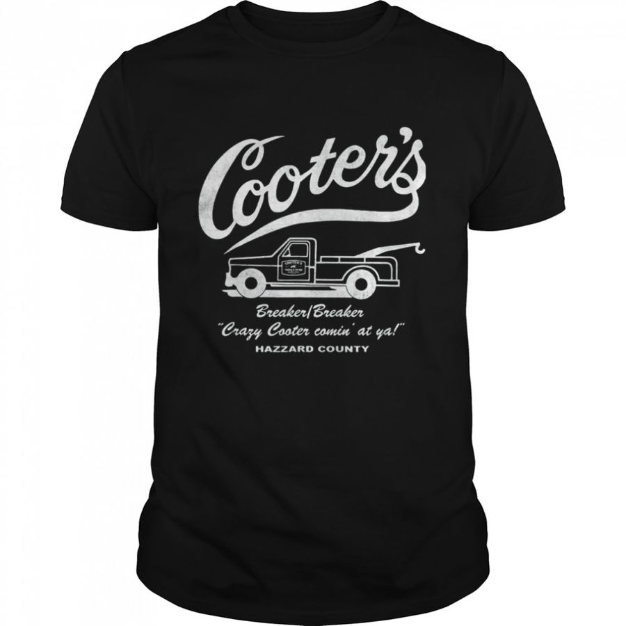 CooterS Towing &038; Repairs Garage T Shirt