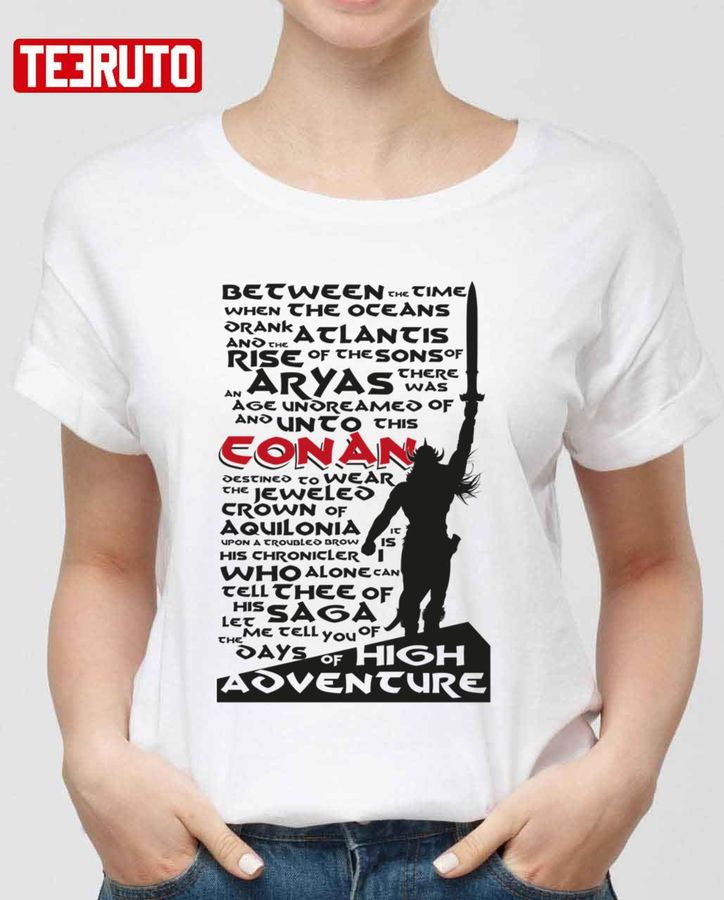 Days Of High Adventure Conan Barbarian Unisex Sweatshirt