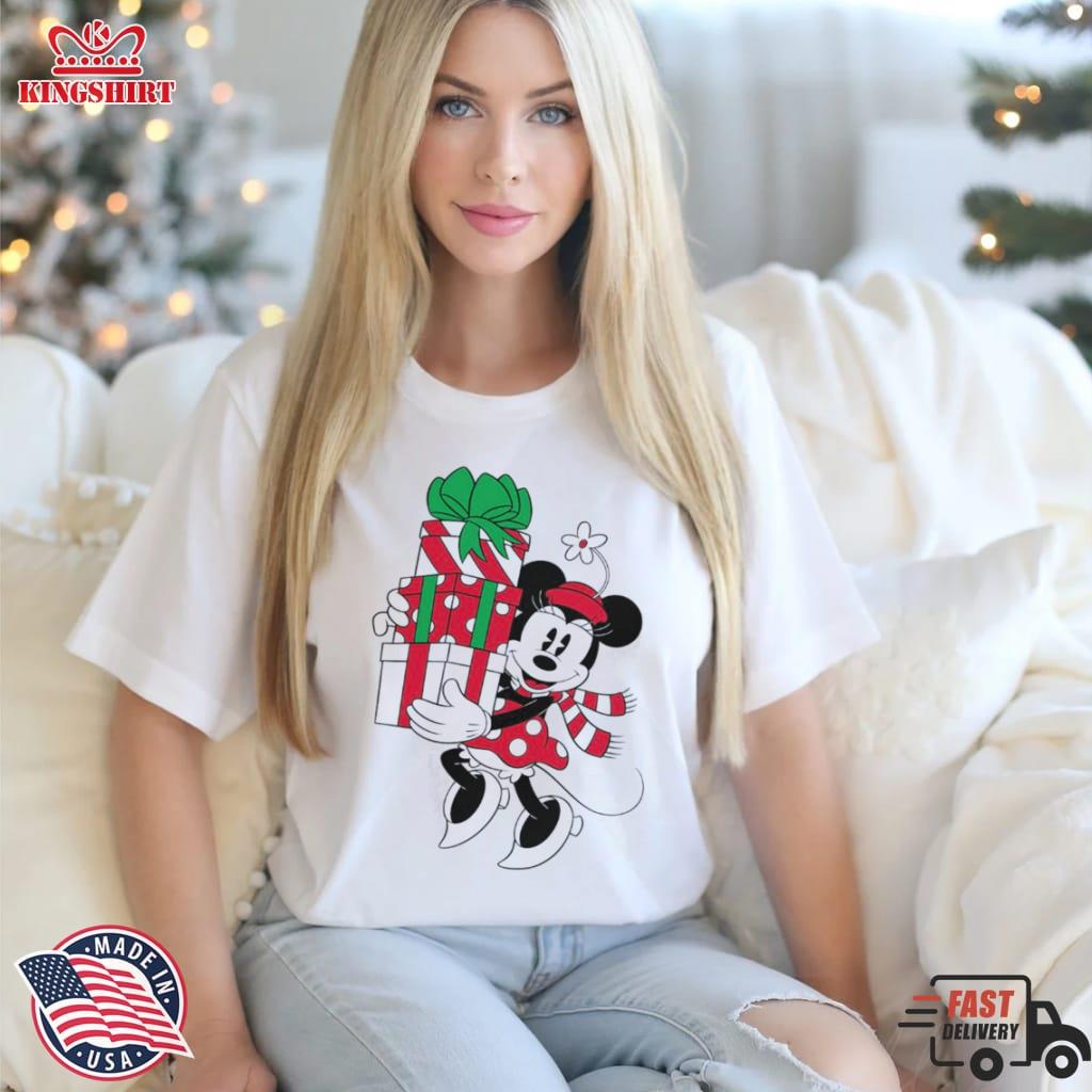 Disney Minnie Mouse Holiday Gifts Christmas Shirt