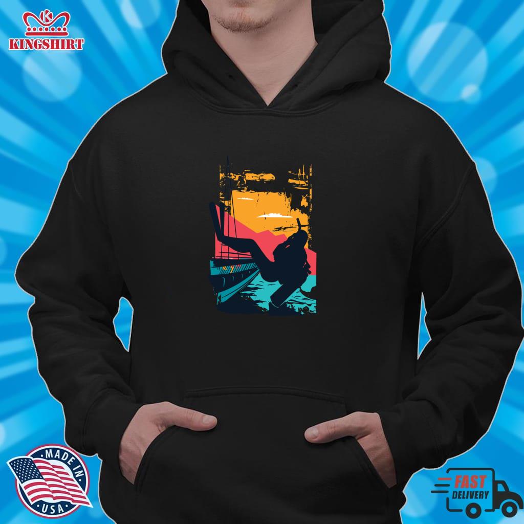 Diving, Divers Pullover Hoodie