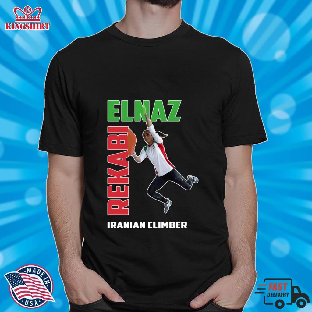 Elnaz Rekabi Iranian Climber Hijab Hero Shirt