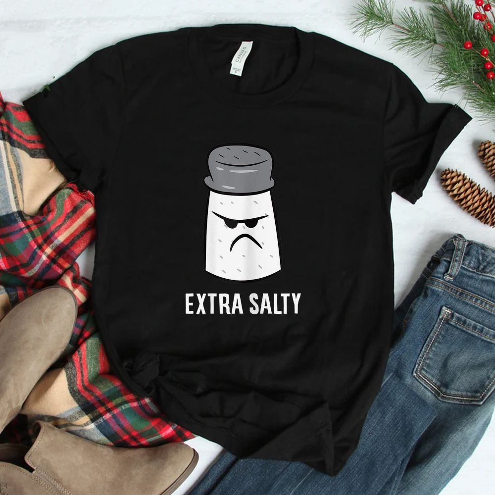 Extra Salty Gamer Funny Salty Gaming Shirt