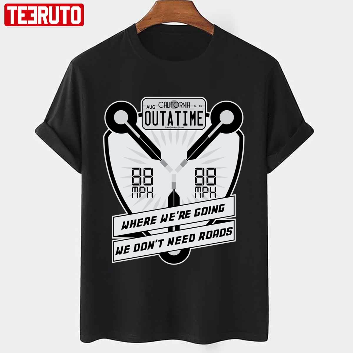 Flux Capacitor Redux Outatime Back To The Future Unisex T Shirt