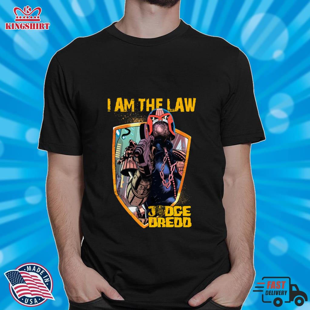 Funny Gift For Dredd I Am The Law Gifts For Halloween Lightweight Hoodie