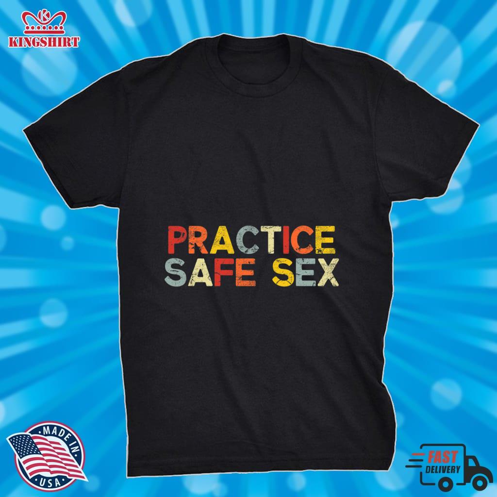 Funny Practice Safe Sex Colorful Design Zipped Hoodie