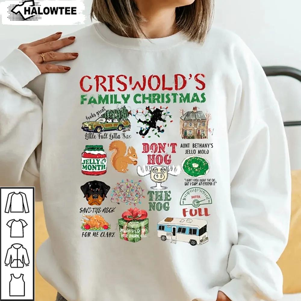 Griswold Movie Christmas Sweatshirt National Lampoon Family Matching