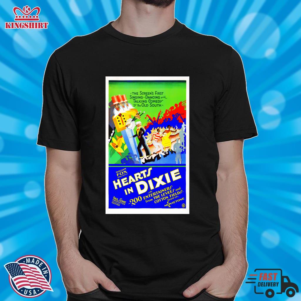 Hearts In Dixie (1929) Classic Old Movie Poster  Lightweight Sweatshirt