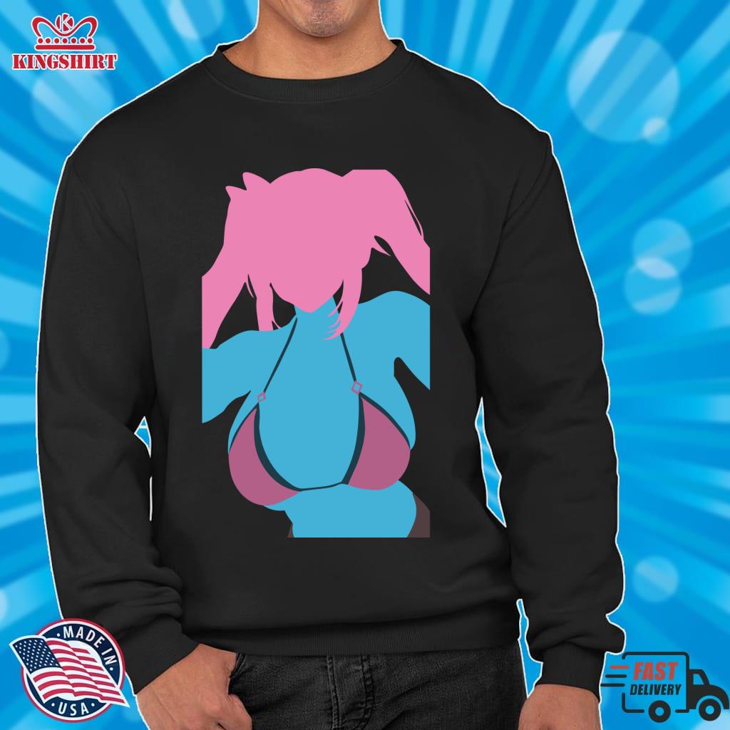 Hot Anime Girl  Pullover Sweatshirt