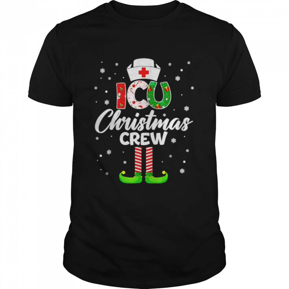 Icu Nurse Christmas Crew Shirt
