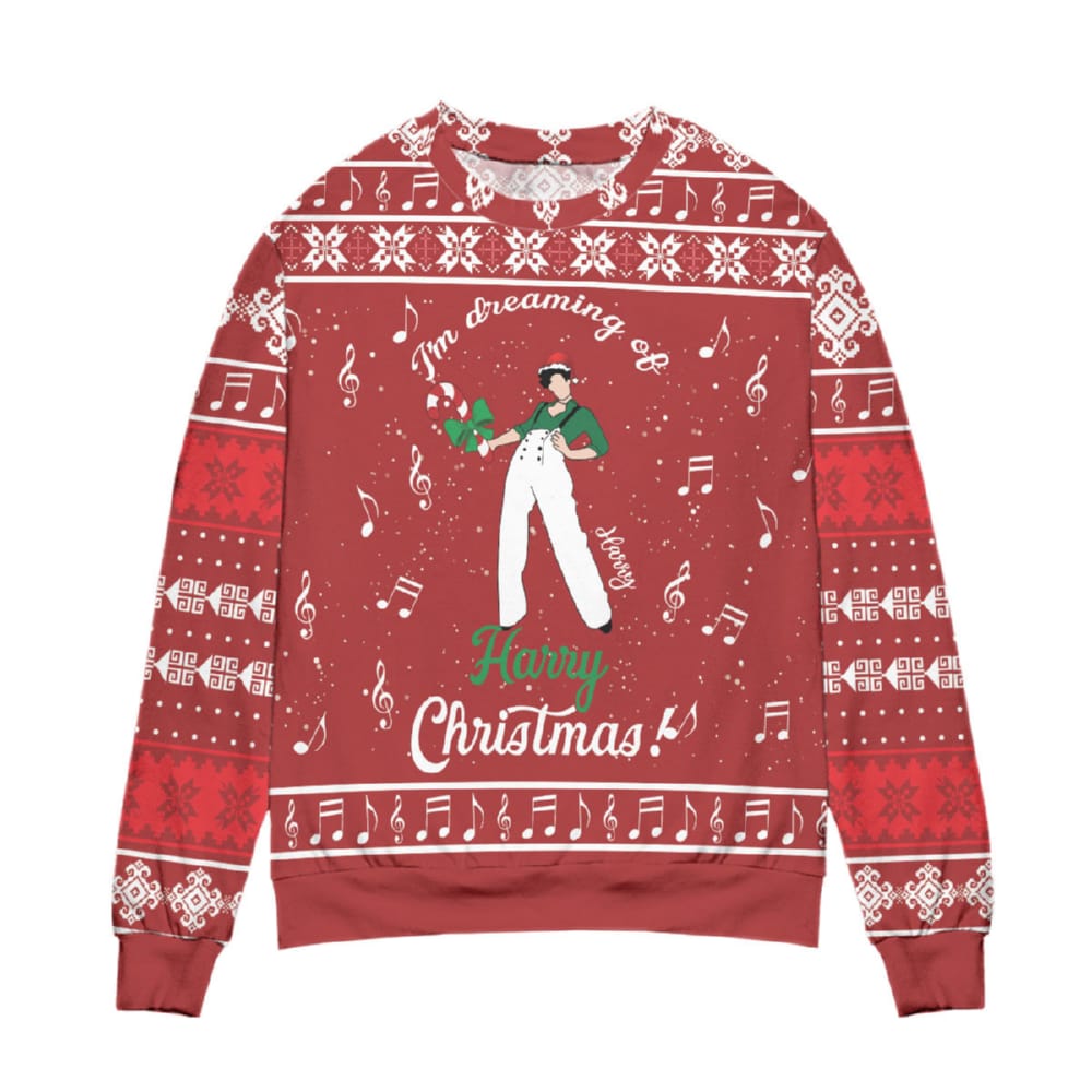 Im Dreaming Of Harry Styles Christmas Ugly Christmas Sweater