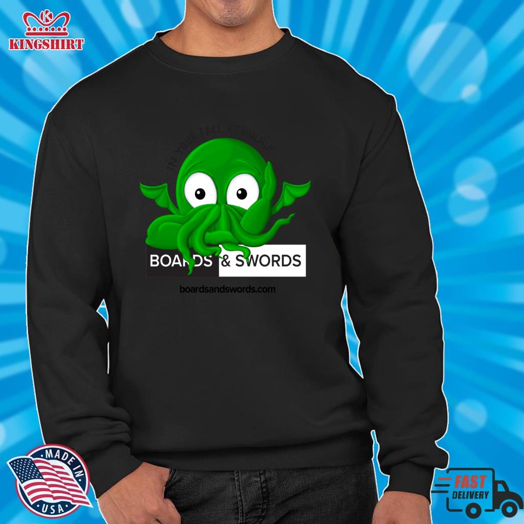 In Your Face Cthulhu Pullover Hoodie