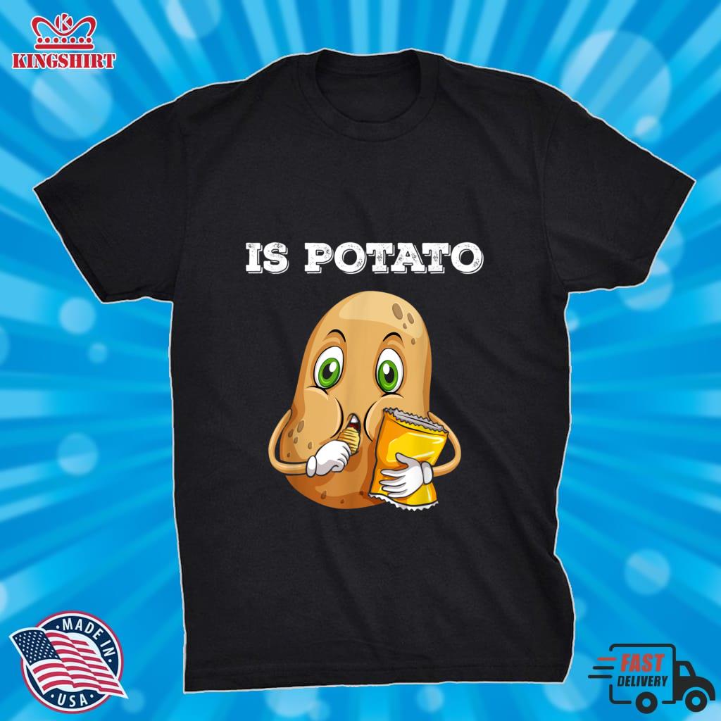 Is Potato Funny Lightweight Sweatshirt