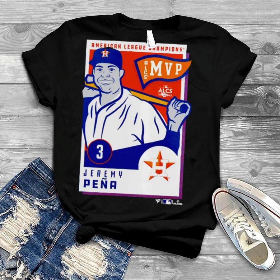 Jeremy Pea Houston Astros 2022 American League Champions MVP Shirt