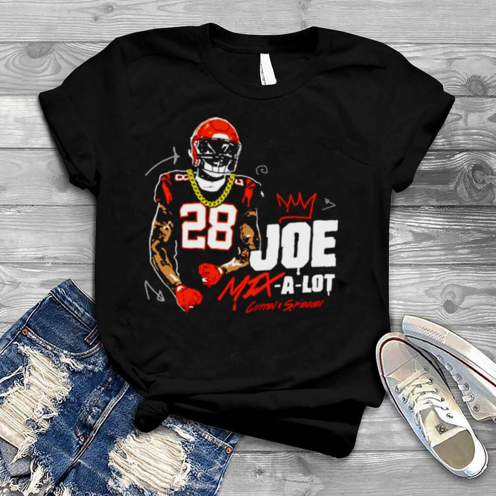 Joe Mix A Lot Cuttin Spinnin Joe Mixon Cincinnati Bengals Shirt