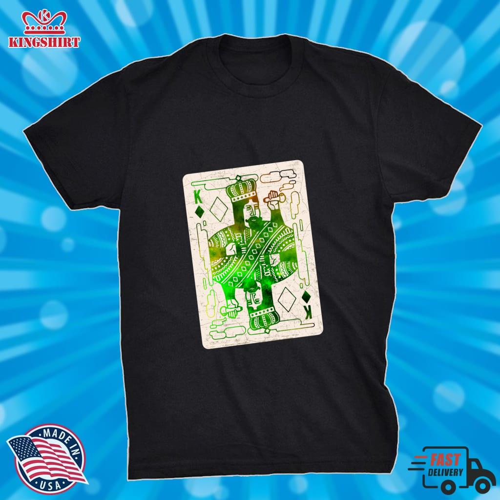 King Of Weed Playing Card Pot Smoker Pullover Hoodie