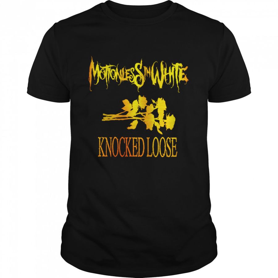 Knocked Loose Motionlessin In White Rock Music Shirt