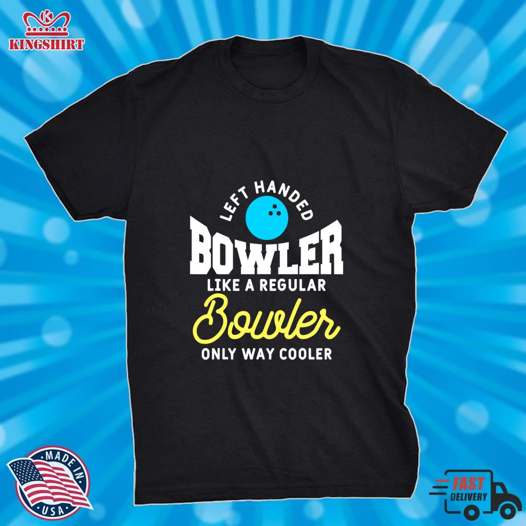 Left Handed Bowler Funny Bowling Pullover Hoodie