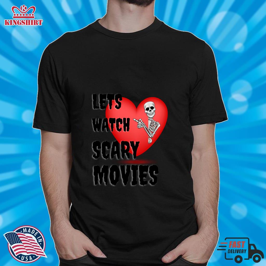 Lets Watch Scary Movies Beautiful Pullover Sweatshirt