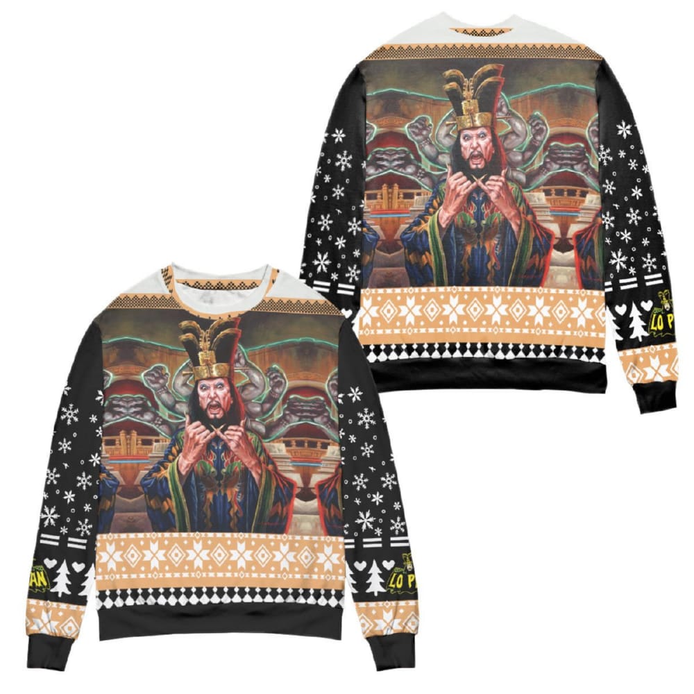 Lo Pan Big Trouble In Little China Ugly Christmas Sweater