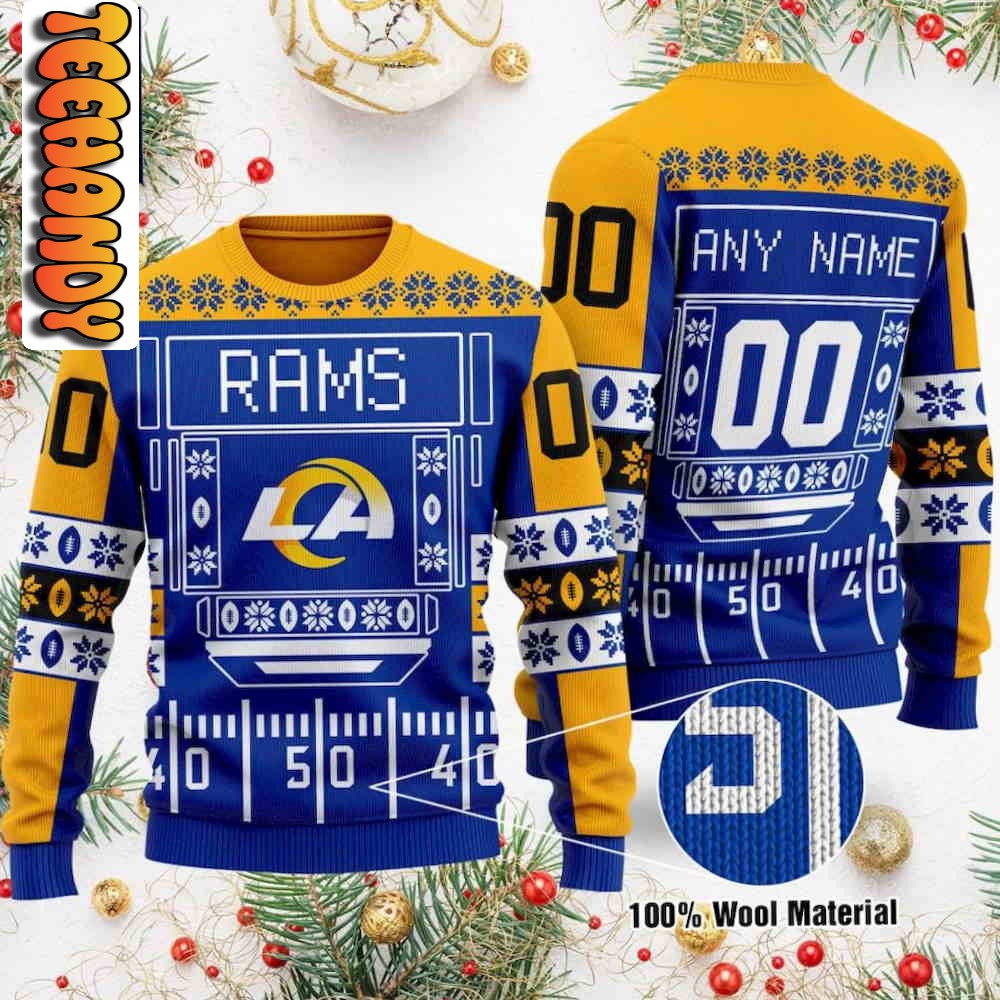 Los Angeles Rams NFL Ugly Christmas Sweater