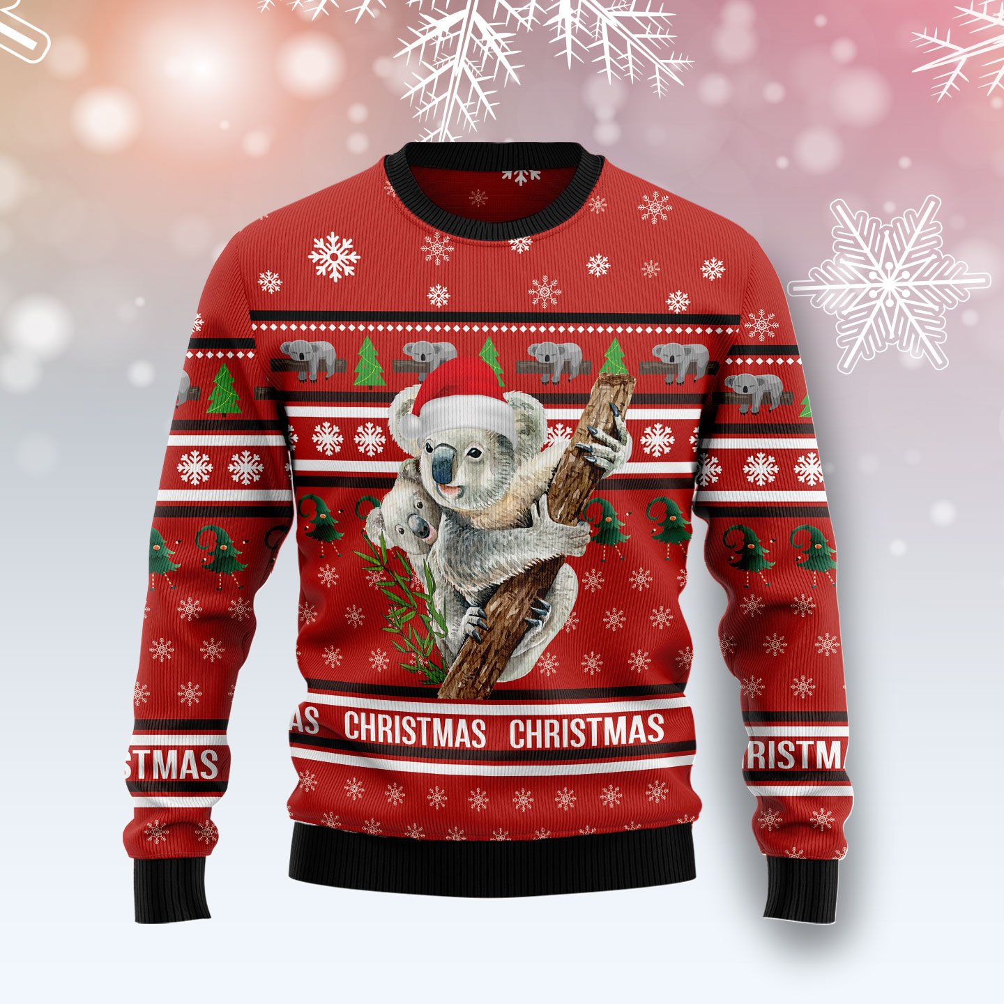 Merry Christmas Koala Tg51021 Ugly Christmas Sweater