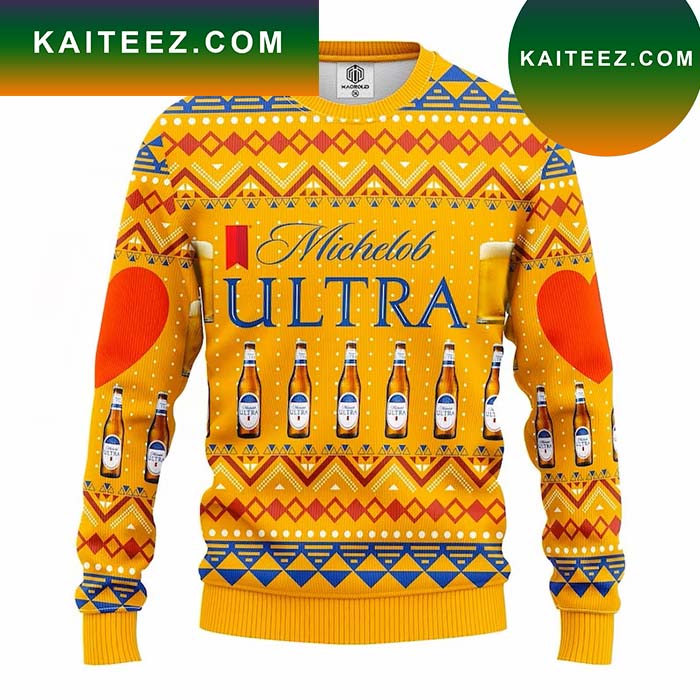 Michelob ULTRA Ugly Knitted Christmas Sweater