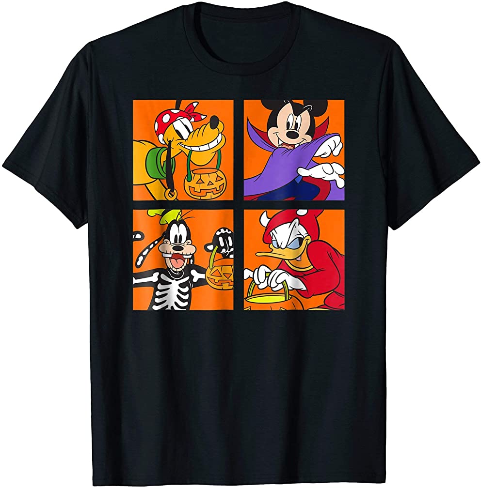 Mickey Mouse And Friends Surprise Halloween T Shirt Plus Size Up To 5Xl, Hoodie
