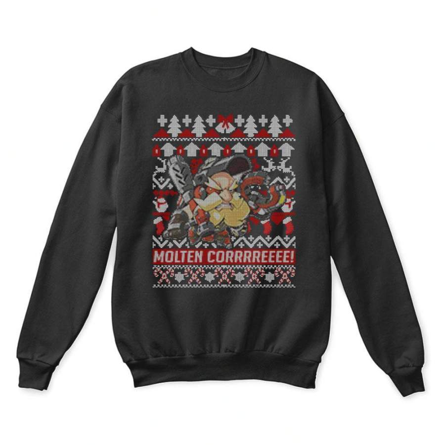Molten Core Torbjorn Overwatch Christmas Ugly Sweaters