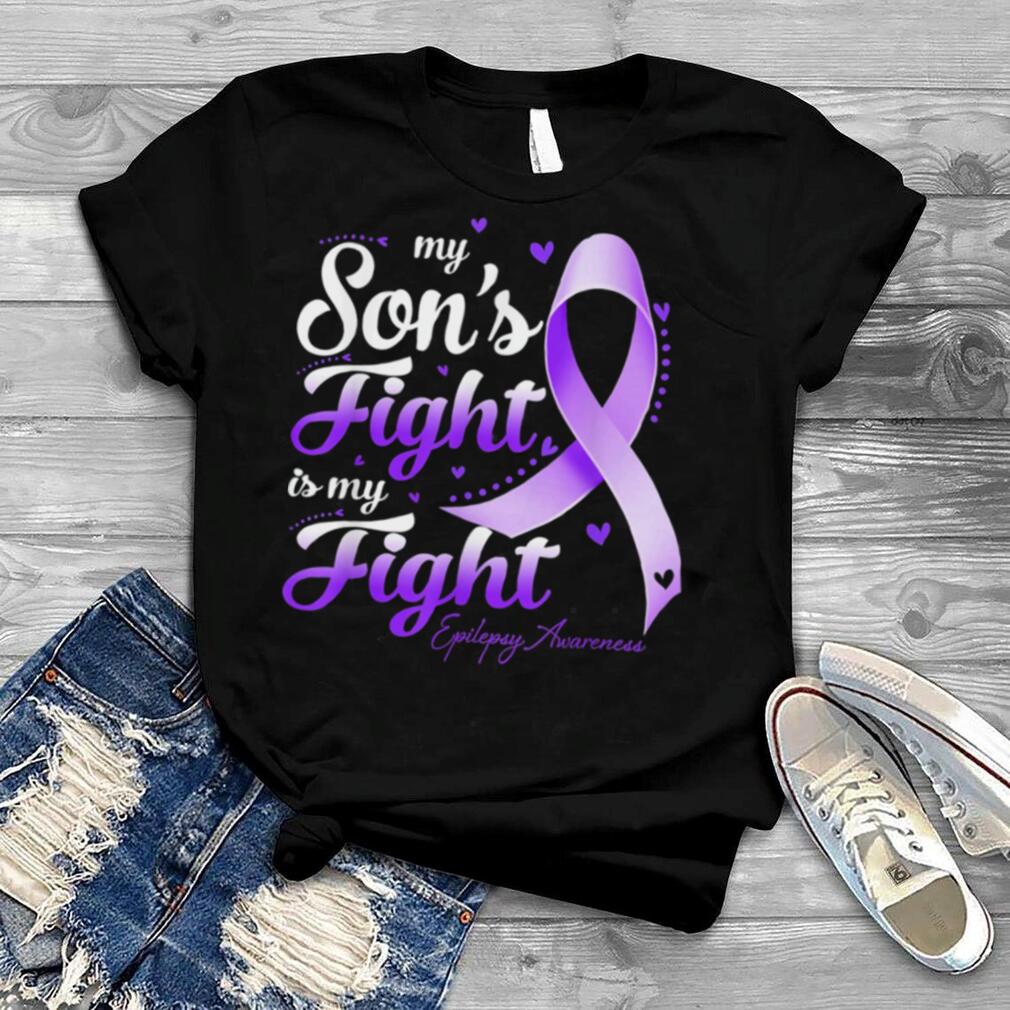 My SonS Fight Is My Fight Epilepsy Awareness T Shirt