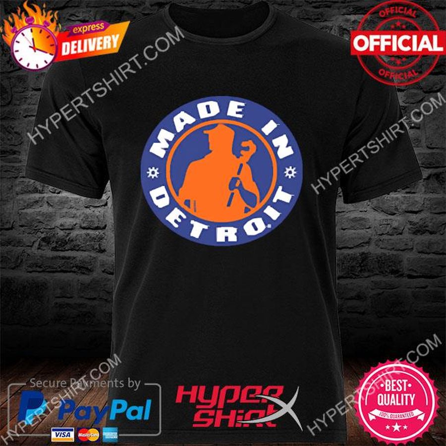 Official Made In Detroit Logo Shirt