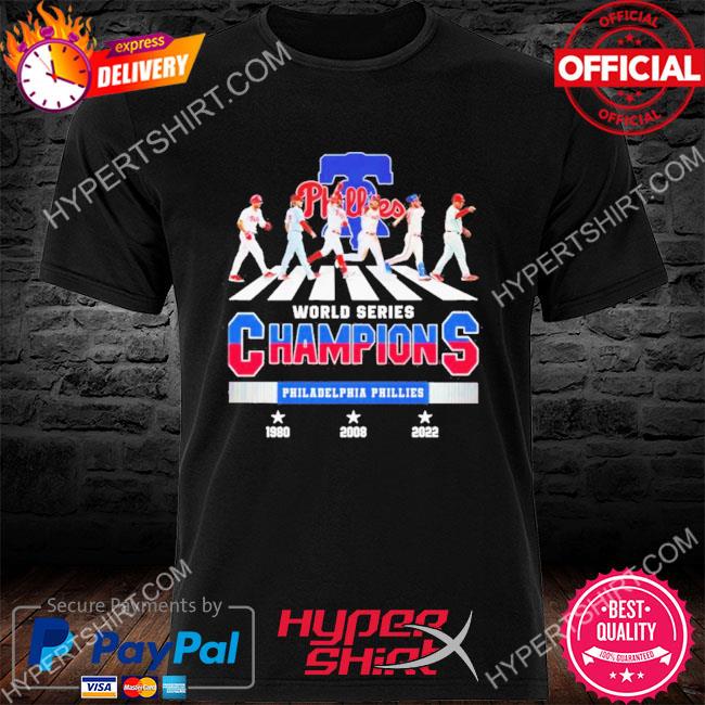 Official Philadelphia Phillies Abbey Road World Series Champions Shirt