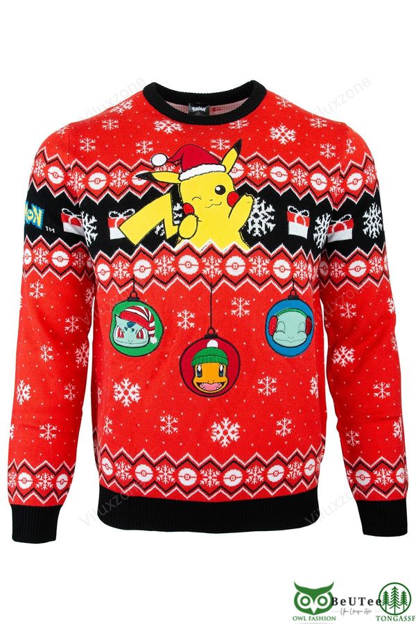 Official Pokemon Christmas Jumper Ugly Sweater