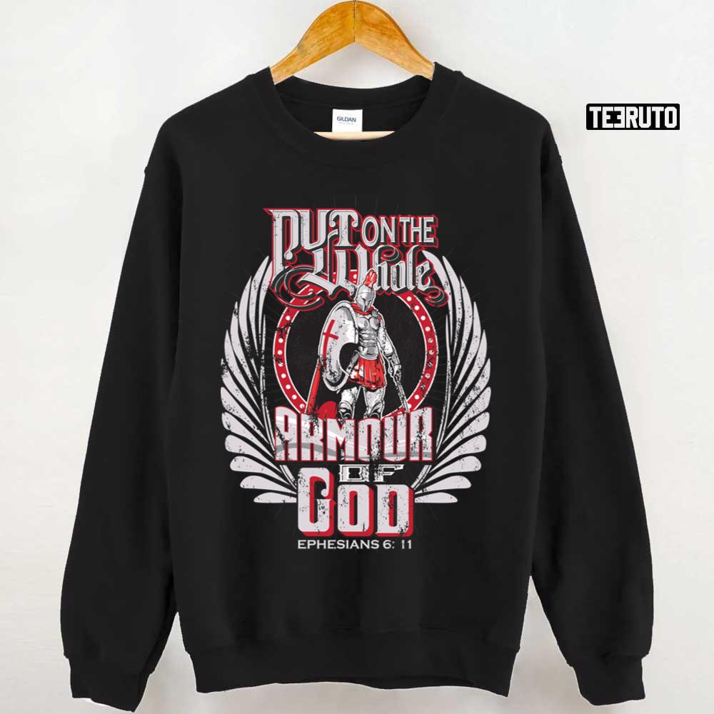 Put On The Whole Armour Of God Spartan Barbarian Unisex Sweatshirt